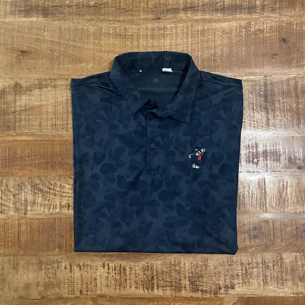 Adidas Disney Golf Mickey Mouse Prisma Print Polo